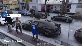 GTA RP | CAP TROLLING IN HOODRICH AND GETS CHASED DOWN BY GOONS! 🤣 *VERY FUNNY* HoodRich RP