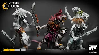 How to Paint: Five Different Skaven Clans | Intermediate | Warhammer Age of Sigmar