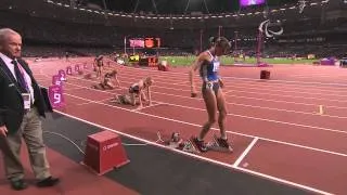 Athletics - Women's 200m - T37 Final - London 2012 Paralympic Games