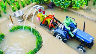 Top the most creatives science projects part #18 Sunfarming ! diy mini tractor plough machine