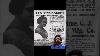 Madam Cj Walker was one of the first of many black women to make millions in the hair industry#short