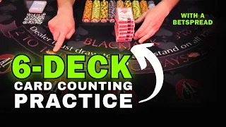 6 Deck Card Counting Practice