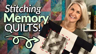 Make Memory Quilts with Unique Found Fabrics!