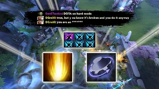 Dota 2 on HARD MODE [Do not try this at home] Ability draft