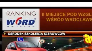 Ranking Word Wrocław 2011 pierwsze półrocze