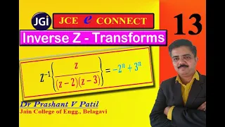 Simple  Example on Inverse Z Transforms  by Partial fraction || 18mat31 || Dr Prashant Patil