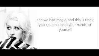 Christina Aguilera - You lost me Lyrics HD