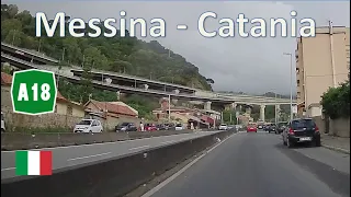 Italia: Autostrada A18 – Messina - Catania
