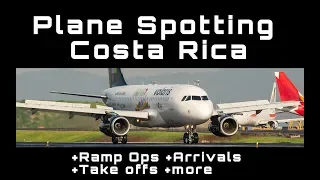 Plane Spotting Costa Rica SJO/MROC - Mix of ramp, take offs, aircraft data and more.