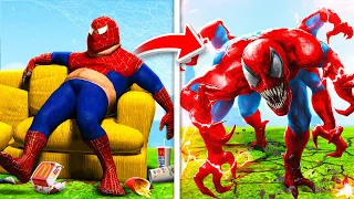 Upgrading NOOB SPIDERMAN To GOD Spiderman In GTA 5 RP!