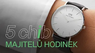 5 největších hodinkářských chyb | Gentleman Store 💛