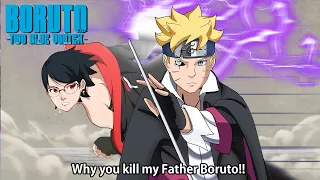 Boruto New Episode 330 English Sub - Sarada Very Angry because Boruto Killed Sasuke who Protect him