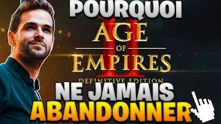 🔥 POURQUOI TU NE DOIS JAMAIS ABANDONNER SUR AGE OF EMPIRE 2 DEFINITIVE EDITION !! LE MENTAL !