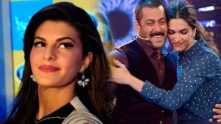 Salman Khan IGNORES Jacqueline Fernandez for Deepika Padukone