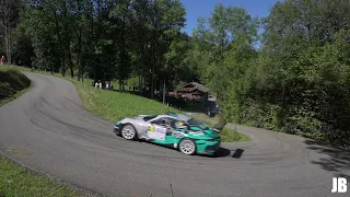 Rallye Mont Blanc Morzine 2023 - ES1 - Tous les passages - Epingle de Samoëns