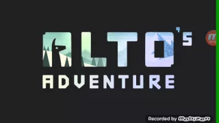 #1. Alto's Adventure, игра где чувак на сноуборде догоняет лам...