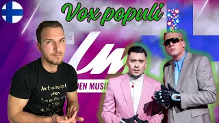 UMK24 🇫🇮 Mikael Gabriel x nublu - Vox populi REACTION