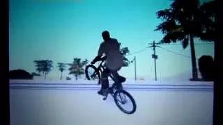 World Banny hop record (GTA San Andreas) Прыжок на велосипеде