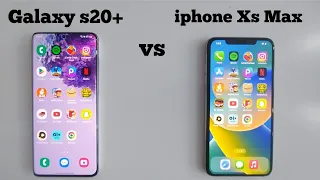 iphone XS Max VS Samsung S20 Plus || Speed Test