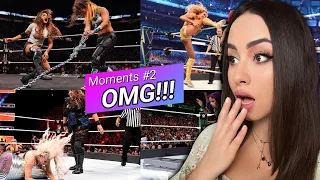 Insane WWE Women’s OMG Moments #2 Reaction - Reaction