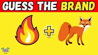 Can You Guess The Brand by The Emoji? | Emoji Challenge - 99% Fail EMOJI PUZZLES (FUN TEST)