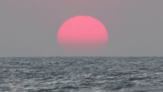 SUNSET AT KANYAKUMARI