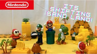 SUPER MARIO ADVENTURE (Episode 14): Shifting Sand Land Ruins! (STOPMOTION)