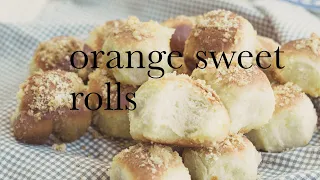 Sweet Orange Sugar Rolls