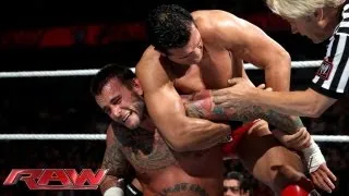 CM Punk vs. Alberto Del Rio; Brock Lesnar attacks Punk: Raw, June 17, 2013