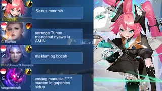 AKU PAKAI LAYLA DI RANK MYTHIC, SELALU DI HINA TIM SENDIRI - MOBILE LEGENDS