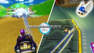 Every item in MARIO KART WII is a BLUE SHELL (Better Version) | Waluigi | Mario Kart Hack