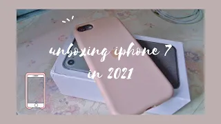 ✨IPHONE 7 128 GB | UNBOXING | 2021✨