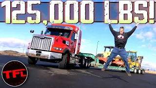 I Can’t Believe I Just Towed 125,000 Pounds: This Is What It’s Like To Tow Super Heavy!