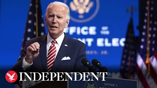 Watch again: President-elect Joe Biden gives speech on rebuilding the economy