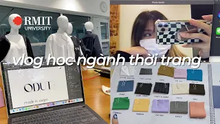 RMIT diary // học ngành thời trang ở RMIT // fashion major vlog