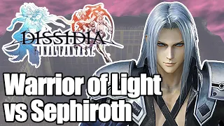 Warrior of Light vs Sephiroth | Dissidia: Final Fantasy | Destiny Odyssey I-2