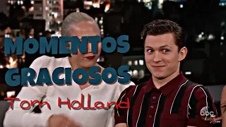 Momentos graciosos de Tom Holland |Subtitulado|