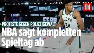 Milwaukee Bucks boykottieren Playoff-Spiel | Rassismus-Protest in der NBA | Black Lives Matter