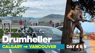 Tesla Road Trip Vancouver - Drumheller: Day 4 & 5 - Calgary to Vancouver (Banff & Lake Louise)