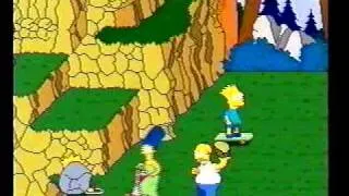 The Simpsons playthrough Konami 4-players arcade game -Not MAME-