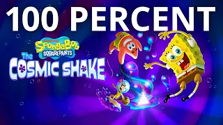 SpongeBob SquarePants The Cosmic Shake 100% Walkthrough 🧽 (All Collectibles and Platinum Trophy)