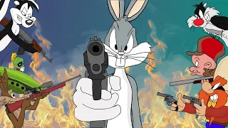 Bugs "Baba Yaga" Bunny | Looney Tunes x John Wick #johnwick4 #rabbitseason