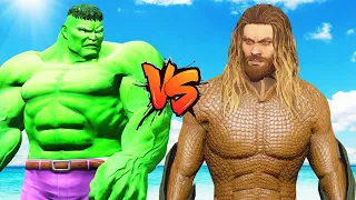 Aquaman VS Hulk UMVC3 Epic Battle GTA 5