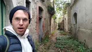 Visiting an Italian Ghost Town Abandoned in 1962!