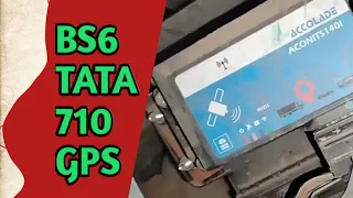 BS6 TATA 710 SFC TURBO TRUCK!NEW GPS SYSTEM TATA MOTER BS6