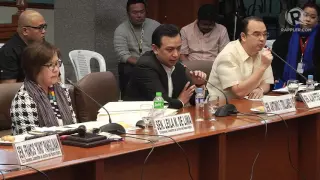 Trillanes at hearing: Declare Cayetano 'out of order'