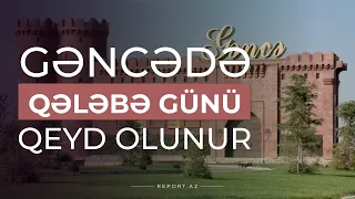 Gəncədə qələbə günü təntənə ilə qeyd olunur