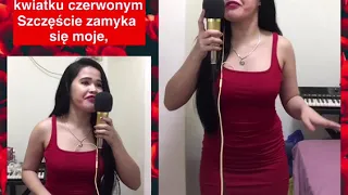 W tym małym kwiatku czerwonym 🇵🇱 - Filipina Charm (Filipina Sings Polish Song)