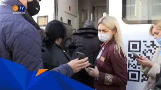 Полтавців не впускають у потяги без сертифікатів про вакцинацію