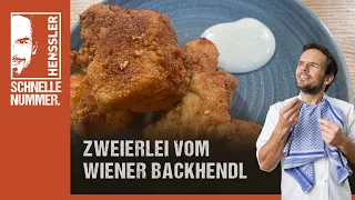 Schnelles Zweierlei vom Wiener Backhendl Rezept von Steffen Henssler